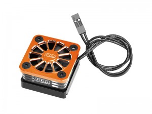 GPM XRTM051FAN ALLOY ESC HIGH SPEED COOLING FAN 28000 RPM BL-2S 3383 and Velineon VXL-3S 3355R FOR TRAXXAS MINI XRT / MINI MAXX / 1/8 JATO 4X4 / SLASH ... - XRTM051FAN-OR