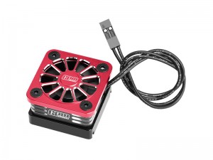 GPM XRTM051FAN ALLOY ESC HIGH SPEED COOLING FAN 28000 RPM BL-2S 3383 and Velineon VXL-3S 3355R FOR TRAXXAS MINI XRT / MINI MAXX / 1/8 JATO 4X4 / SLASH ... - XRTM051FAN-R