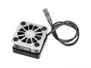 GPM XRTM051FAN ALLOY ESC HIGH SPEED COOLING FAN 28000 RPM BL-2S 3383 and Velineon VXL-3S 3355R FOR TRAXXAS MINI XRT / MINI MAXX / 1/8 JATO 4X4 / SLASH ... - XRTM051FAN-S