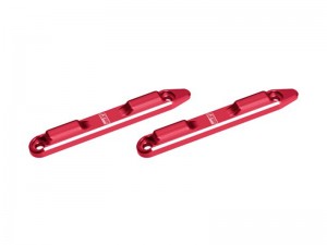 GPM MAJ015 7075 ALLOY ROOF SKID RAIL ARA480030 ARA480032 ARA480034 FOR ARRMA 1/7 MOJAVE 6S EXB / MOJAVE 6S BLX / MOJAVE 6S V2 - RED - MAJ015-R