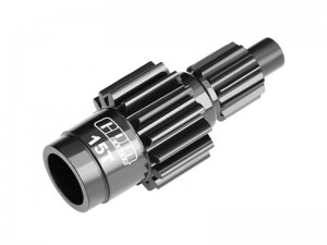 GPM TPS015TS HIGH CARBON STEEL 15T TRANSMISSION TOP GEAR 10960 FOR TRAXXAS 1/6 FUNCO PRO SAND 8S CAR 109076-4 - TPS015TS-BK