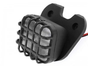 PLASTIC FRONT HEADLIGHT SET LOS260000 FOR LOSI 1/4 PROMOTO MX SM  MOTORCYLE BIKE  LOS06002 LOS-2272 - RECTANGLE - RS-LOS260000-BKR