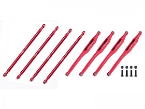 GPM 7075 ALLOY UPPER & LOWER  LINK BAR SET LOS244012 LOS244013 FOR LOSI 1/8 LMT 2.0 MONSTER LOS04028 - LMT201449-R