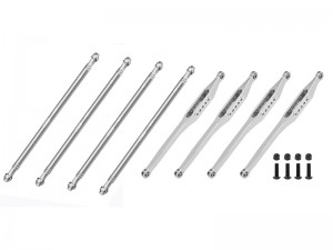 GPM 7075 ALLOY UPPER & LOWER  LINK BAR SET LOS244012 LOS244013 FOR LOSI 1/8 LMT 2.0 MONSTER LOS04028 - LMT201449-S