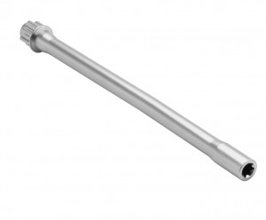 ALUMINUM CENTER DRIVESHAFT 10755 FOR 1/16 RC TRAXXAS MINI MAXX MONSTER TRUCK 107154-1 - SILVER - RS-TRX10755/SI