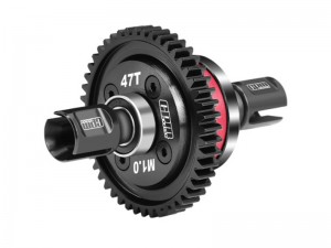 GPM MKV647S 20CrMnTi STEEL 7075 ALLOY CENTER COMPLETE DIFFERENTIAL ARA310991 FOR ARRMA 1/8 KRATON OUTCAST TALION  NOTORIOUS 1/7 MOJAVE FIRETEAM BIG ROCK 6S BLX - RED - MKV647S-R