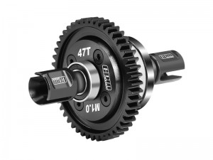 GPM MKV647S 20CrMnTi STEEL 7075 ALLOY CENTER COMPLETE DIFFERENTIAL ARA310991 FOR ARRMA 1/8 KRATON OUTCAST TALION  NOTORIOUS 1/7 MOJAVE FIRETEAM BIG ROCK 6S BLX - SILVER - MKV647S-S