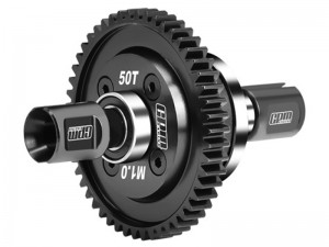 GPM MKV650S 20CrMnTi STEEL 7075 ALLOY CENTER COMPLETE DIFFERENTIAL ARA310991 FOR ARRMA 1/8 KRATON OUTCAST TALION NOTORIOUS 1/7 MOJAVE FIRETEAM BIG ROCK 6S BLX - BLACK - MKV650S-BK