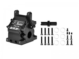 GPM MKV6012 7075 ALLOY FRONT / REAR GEAR BOX ARA311186 FOR ARRMA 1/8 KRATON TALION  OUTCAST TYPHON NOTORIOUS 1/7 MOJAVE BIG ROCK INFRACTION 1/10 SENTON 6S - BLACK - MKV6012-BK