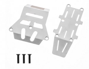 STAINLESS STEEL FRONT & REAR BUMPER PROTECTOR GUARD FOR TAMIYA No.742 1/10 RC HORNET EVO RACING BUGGY 58742 - RS-TSP-58742