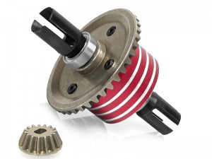 ASSEMBLED ALUMINUM GEAR DIFFERENTIAL W/ METAL GEAR JOINT 22049 FOR 1/10 TAMIYA TT-02 XM-01 XV-02 XM-01 RC CAR - RS-TA22049/RE