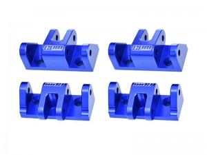 GPM LMT2030 7075-T6 ALLOY LOWER SHOCK MOUNT FOR LOSI 1/8 LMT 2.0 GRAVE DIGGER MONSTER TRUCK LOS04028 - BLUE - LMT2030-B