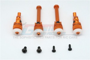 ALUMINIUM FRONT And REAR MAGNET BODY MOUNT FOR PORSCHE HPI SPORT 3 FLUX - SP3201FR/POR-OR