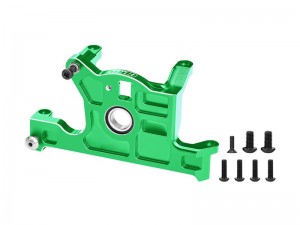 GPM TJ036 ALLOY BEARING MOTOR MOUNT 7460 FOR TRAXXAS 1/8 JATO 4X4 4S / 2S / 1/10 RUSTLER FORD FIESTA ST RALLY RUSTLER 4X4 VXL SLASH LCG - GREEN - TJ036-G