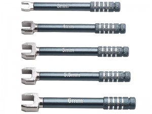 ALUMINUM 3/4/5/5.5/6mm TIE ROD TURNBUCKLE WRENCH TOOL SET - ST-030/GS