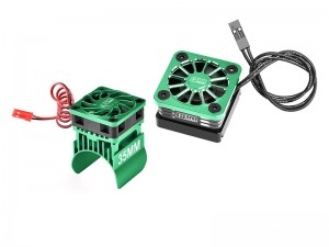 GPM ALLOY BL-2S VXL-3S ESC & MOTOR COOLING FAN FOR TRAXXAS MINI MAXX  RC TRUCK - XRTM01851FAN-G