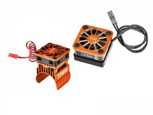 GPM ALLOY BL-2S VXL-3S ESC & MOTOR COOLING FAN FOR TRAXXAS MINI MAXX  RC TRUCK - XRTM01851FAN-OR