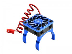 ALLOY HIGH SPEED COOLING FAN 18000 RPM COMPATIBLE WITH 36mm MOTOR FOR TRAXXAS MINI XRT 3S / MINI MAXX / 1/8 JATO 2S / 4S - XRTM018FAN-B
