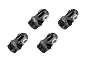 GPM H10DP/CAP 7075-T6 ALLOY SHOCK CAP IRC00514 FOR VANQUISH 1/10 H10 OPTIC CRAWLER VPS09027 - H10DP/CAP-BK