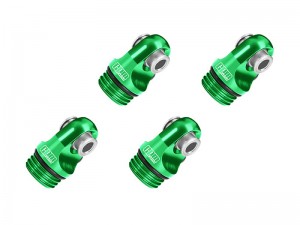 GPM H10DP/CAP 7075-T6 ALLOY SHOCK CAP IRC00514 FOR VANQUISH 1/10 H10 OPTIC CRAWLER VPS09027 - GREEN - H10DP/CAP-G