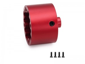 ALUMINUM DIFF CASE 29mm ARA310983 FOR ARRMA 1/8 KRATON EXB NOTORIOUS TYPHON 1/7 FELONY FIRETEAM LIMITLESS 6S BLX - RED - RS-ARA310983/RE