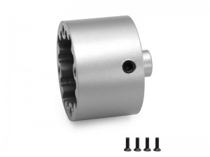ALUMINUM DIFF CASE 29mm ARA310983 FOR ARRMA 1/8 KRATON EXB NOTORIOUS TYPHON 1/7 FELONY FIRETEAM LIMITLESS 6S BLX - SILVER - RS-ARA310983/SI