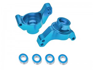 ALUMINUM REAR HUB CARRIER FOR 1/10 RC TAMIYA DT-04 FIGHTER NXGEN BUGGY 58741 - RS-DT04-05/LB