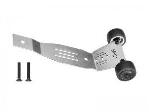 GPM SLAM040R STAINLESS STEEL BEARING WHEELIE BAR FOR TRAXXAS MINI SLASH 4X4 108164-1 - BLACK - SLAM040R-BK