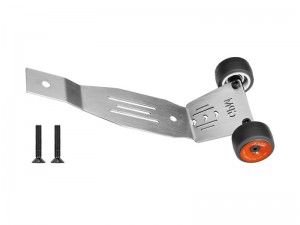 GPM SLAM040R STAINLESS STEEL BEARING WHEELIE BAR FOR TRAXXAS MINI SLASH 4X4 108164-1 - ORANGE - 