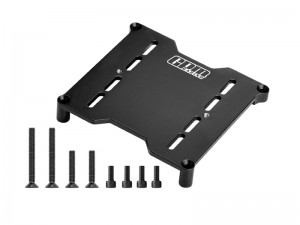 GPM TPS023 7075 ALLOY ELECTRONICS MOUNT PLATE FOR TRAXXAS 1/6 FUNCO PRO 2WD SAND CAR 8S / XRT 8S - TPS023-BK
