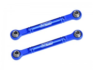 GPM SLAM162 7075-T6 ALLOY FRONT STEERING TOE LINKS 51mm 10843 FOR TRAXXAS MINI SLASH 4X4 108164-1 - SLAM162-B