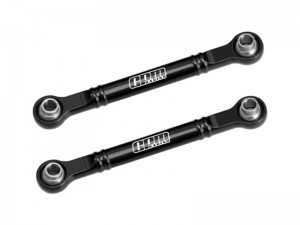 GPM SLAM162 7075-T6 ALLOY FRONT STEERING TOE LINKS 51mm 10843 FOR TRAXXAS MINI SLASH 4X4 108164-1 - SLAM162-BK
