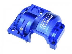 GPM TPS038M ALLOY TRANSMISSION GEAR COVERS 10987 FOR TRAXXAS 1/6 FUNCO PRO SCALE 2WD SAND CAR 8S 109076-4 - BLUE - TPS038M-B