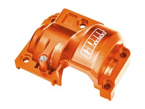 GPM TPS038M ALLOY TRANSMISSION GEAR COVERS 10987 FOR TRAXXAS 1/6 FUNCO PRO SCALE 2WD SAND CAR 8S 109076-4 - TPS038M-OR