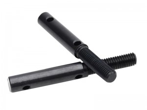 STEEL PORTAL AXLE SHAFT +5mm AXI-2228 FOR AXIAL RACING RC 1/8 AXP-8 GILAMON 2.2 TRAIL BUGGY - RS-AXI2228/BK