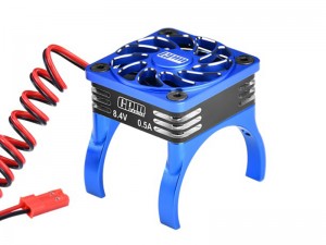 ALLOY HIGH SPEED COOLING FAN 20000RPM 36mm MOTOR FOR TRAXXAS MINI XRT / MINI MAXX / MINI SLASH / 1/8 JATO 4X4 - XRTM018FANV1-B