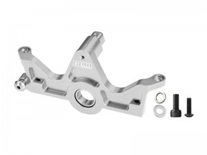 GPM SLA018A 7075-T6 ALLOY BEARING MOTOR MOUNT 6860R FOR TRAXXAS 1/10 SLASH 4X4 / HOSS 3S / BIGFOOT 4X4 / Ford Raptor R 4X4 Ultimate / Stampede 4X4 - SILVER - SLA018A-S