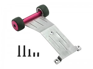 STAINLESS STEEL REAR WHEELIE BAR 10835 FOR TRAXXAS MINI SLASH 4X4 RC SHORT COURSE 108164-1 - RS-TRX10835/RE