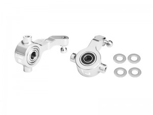 GPM DT4021 7075-T6 ALLOY FRONT STEERING BLOCKS FOR TAMIYA 1/10 DT-04 RC FIGHTER NXGEN BUGGY 58741 - DT4021-S