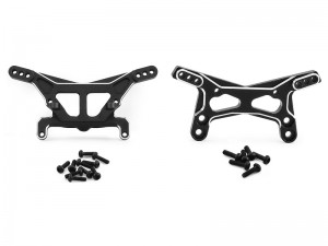 ALUMINUM FRONT & REAR SHOCK TOWER LOS-1770 FOR RC LOSI 1/24 MICRO-B 1/28 MICRO-T BUGGY - RS-LOS-1770/BK