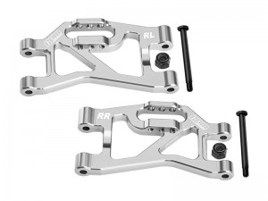 GPM SLAM056 7075-T6 ALLOY REAR LOWER SUSPENSION ARMS 10830 FOR TRAXXAS MINI SLASH 4X4 108164-1 - SLAM056-S