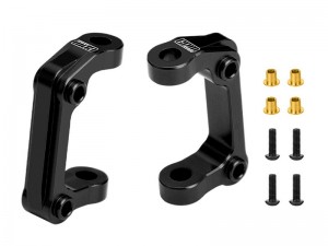 GPM DT4019 7075-T6 ALLOY FRONT C-HUBS FOR RC TAMIYA 1/10 DT-04 RC FIGHTER NXGEN BUGGY 58741 - BLACK - DT4019-BK