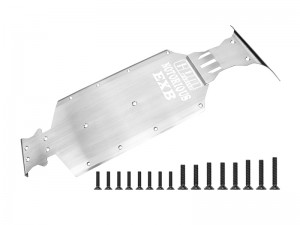 GPM MNV6333-OC STAINLESS STEEL INTEGRATED CHASSIS SKID KIT ARA320572 ARA320627 FOR ARRMA 1/8 NOTORIOUS 6S V6 OUTCAST 6S TRUCK - MNV6333-OC