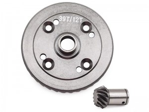 STEEL SPIRAL FRONT / REAR MAIN DIFF GEAR SET 39/12T ARA310911 ARA310912 FOR ARRMA 1/5 KRATON / OUTCAST MONSTER 8S EXB - RS-ARA310911