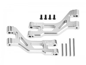 GPM DT4057 7075-T6 ALLOY REAR UPPER SUSPENSION ARMS FOR TAMIYA 1/10 DT-04 RC FIGHTER NXGEN BUGGY 58741 - SIVLER - DT4057-S