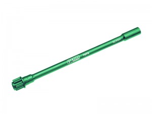 GPM SLAM025 7075 ALLOY CENTER DRIVE SHAFT 10855 FOR TRAXXAS MINI SLASH 4X4 SHORT COURSE 108164-1 - GREEN - SLAM025-G