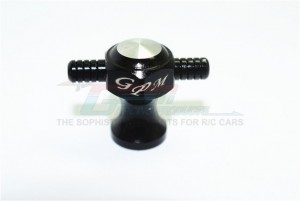 GPM TRX4005 ALUMINIUM SPARE TIRE LOCKING 1/10 TRX4 DEFENDER TRAIL CRAWLER - Black - TRX4005-BK