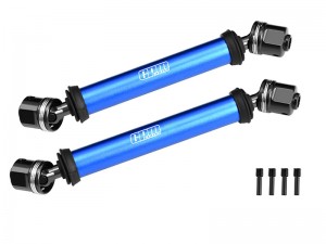 GPM H10037S 4140 ALLOY 6061 CENTER CVD DRIVE SHAFT IRC00230 FOR VANQUISH 1/10 H10 OPTIC / YOKOHAMA RTR / SPARCO RTR - BLUE - H10037S-B