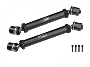 GPM H10037S 4140 ALLOY 6061 CENTER CVD DRIVE SHAFT IRC00230 FOR VANQUISH 1/10 H10 OPTIC / YOKOHAMA RTR / SPARCO RTR - BLACK - H10037S-BK