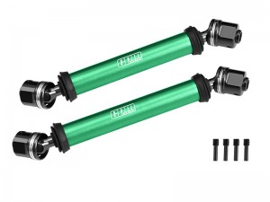 GPM H10037S 4140 ALLOY 6061 CENTER CVD DRIVE SHAFT IRC00230 FOR VANQUISH 1/10 H10 OPTIC / YOKOHAMA RTR / SPARCO RTR - GREEN - H10037S-G